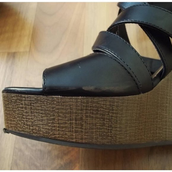 Indigo Rd® ‘Irkasnee’ Wedge Open Toe Platform Sandal Size US 9M - Picture 14 of 14